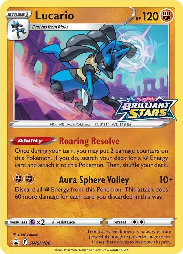 Lucario - Pokemon Sword & Shield Promos #SWSH186