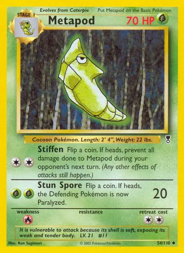Metapod - Pokemon Legendary Collection #54