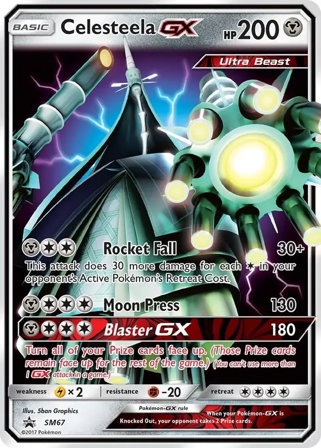 Celesteela GX - Pokemon SM Promos #SM67
