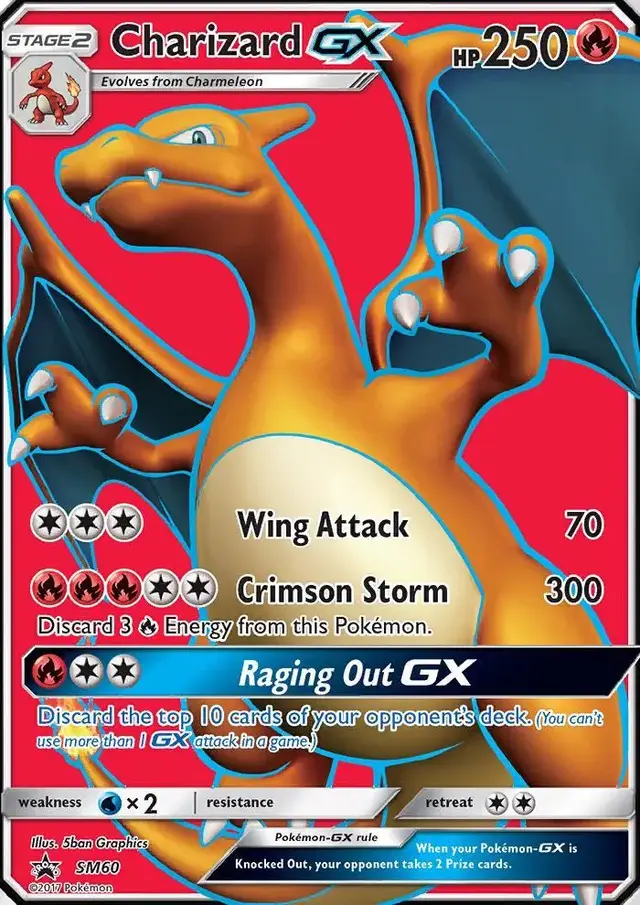 Charizard GX [Jumbo] - Pokemon Jumbo Cards #SM60