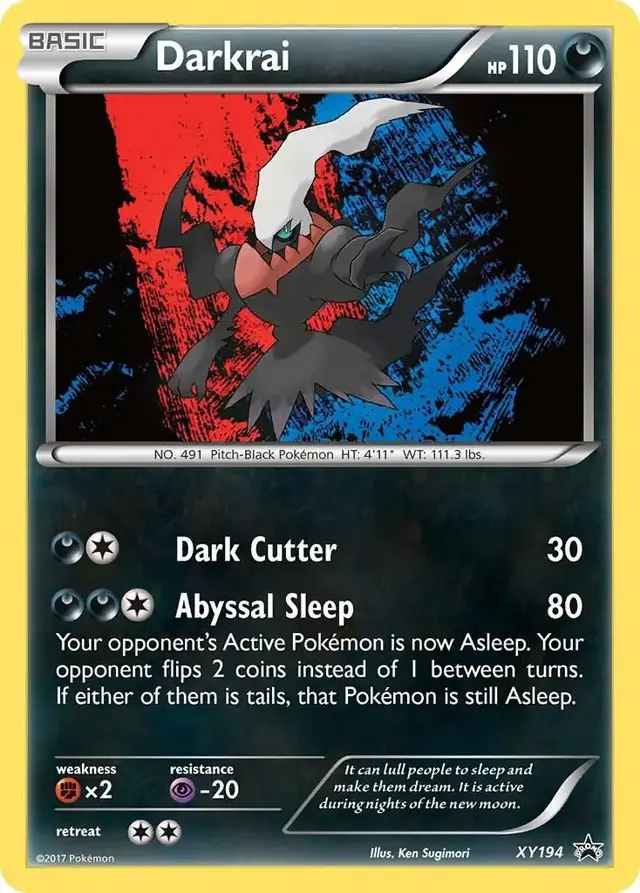 Darkrai #XY194 - Pokemon XY Promos