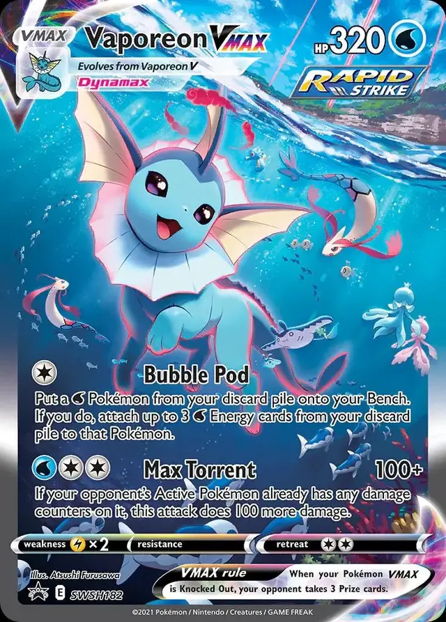 Vaporeon VMAX [Jumbo]