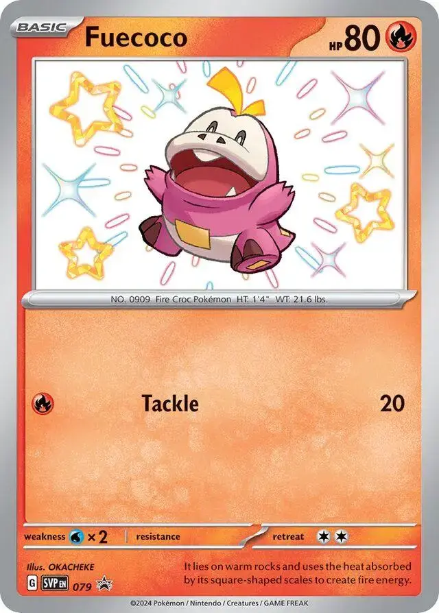 Fuecoco - Pokemon Scarlet & Violet Promos #79