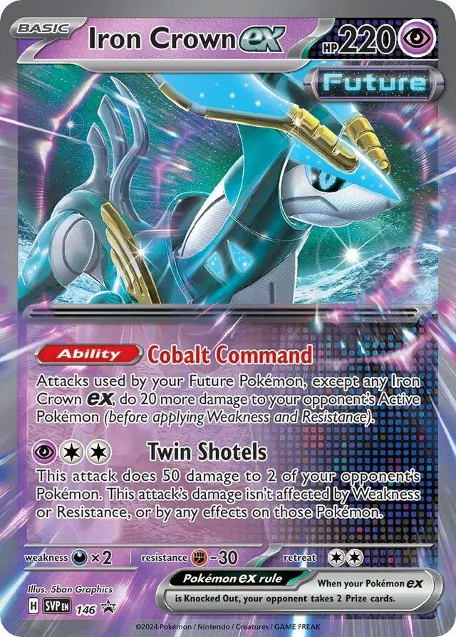 Iron Crown Ex - Pokemon Scarlet & Violet Promos #146