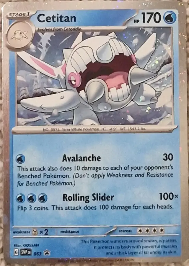 Cetitan - Pokemon Scarlet & Violet Promos #63