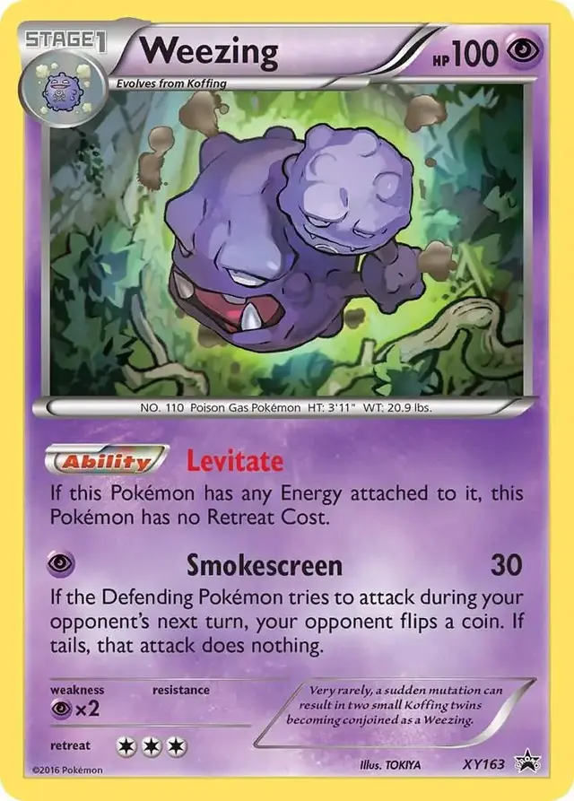 Weezing - Pokemon XY Promos #XY163