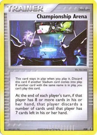 Championship Arena - Pokemon Tournament Promos #28