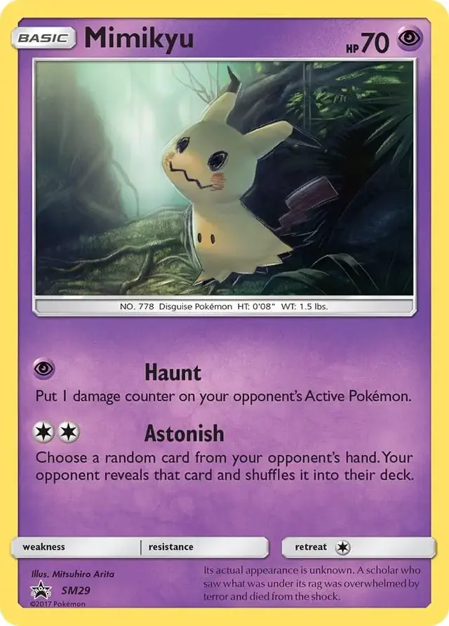 Mimikyu - Pokemon SM Promos #SM29