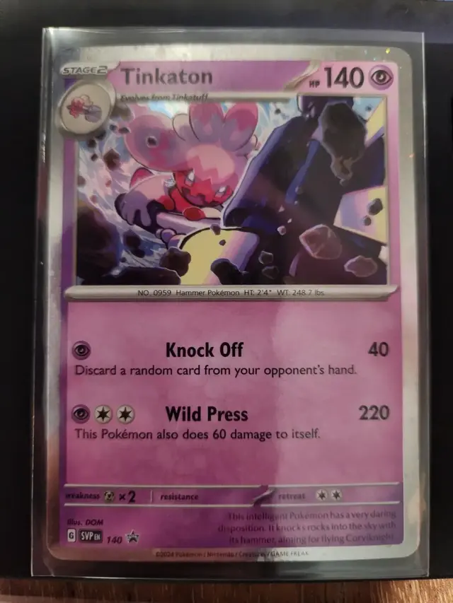 Tinkaton - Pokemon Scarlet & Violet Promos #140