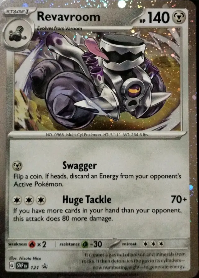 Revavroom - Pokemon Scarlet & Violet Promos #121
