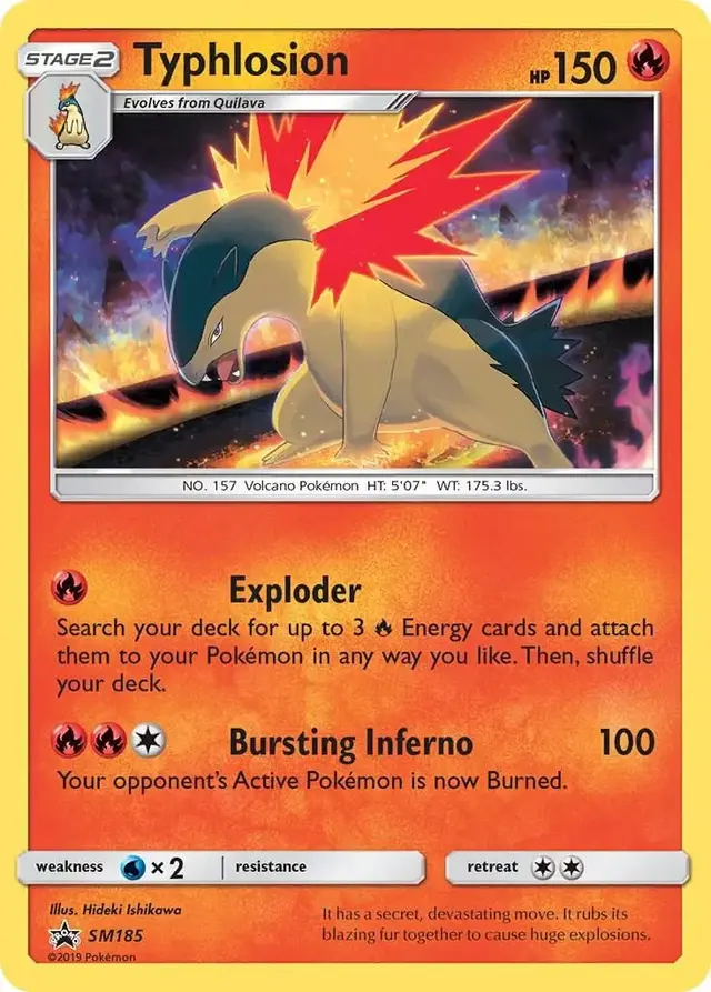 Typhlosion - Pokemon SM Promos #SM185