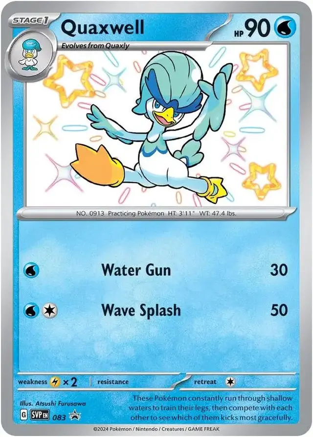 Quaxwell - Pokemon Scarlet & Violet Promos #83