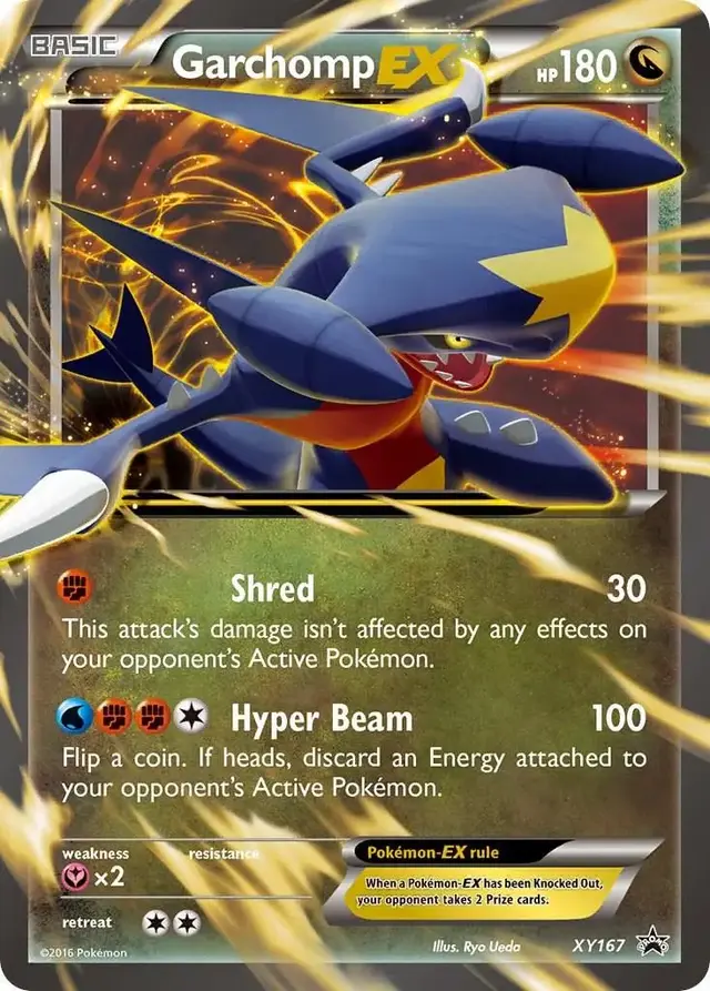 Garchomp EX - Pokemon XY Promos #XY167