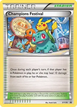 Champion's Festival #XY176 - Pokemon XY Promos