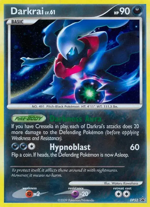 Darkrai - Pokemon Diamond and Pearl Promos #DP52