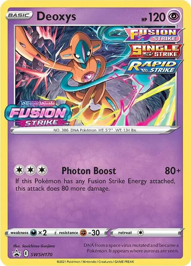 Deoxys - Pokemon Sword & Shield Promos #SWSH170