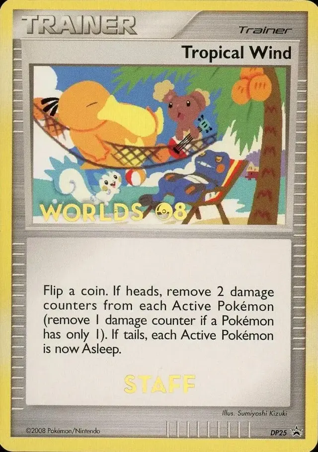 Tropical Wind [Staff] - Pokemon Prerelease & Staff Promos #DP25