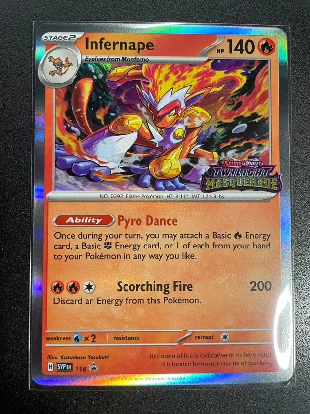 Infernape - Pokemon Scarlet & Violet Promos #116