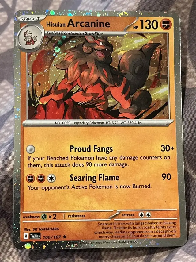 Hisuian Arcanine [Cosmos Holo] - Pokemon Promo #100