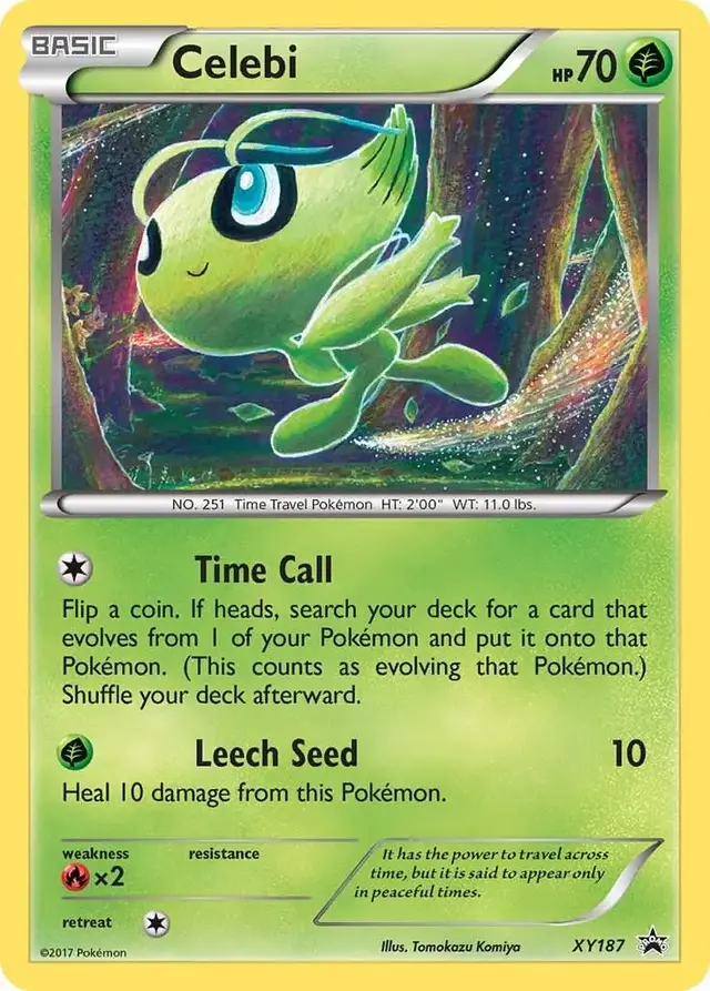 Celebi - Pokemon XY Promos #XY187