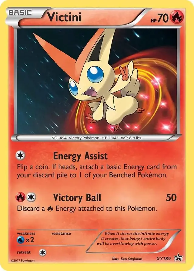 Victini #XY189 - Pokemon XY Promos