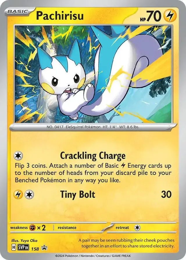 Pachirisu - Pokemon Scarlet & Violet Promos #158