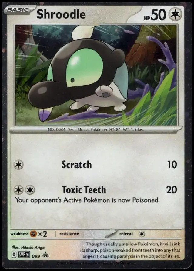 Shroodle - Pokemon Scarlet & Violet Promos #99