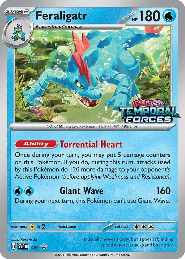 Feraligatr - Pokemon Scarlet & Violet Promos #89