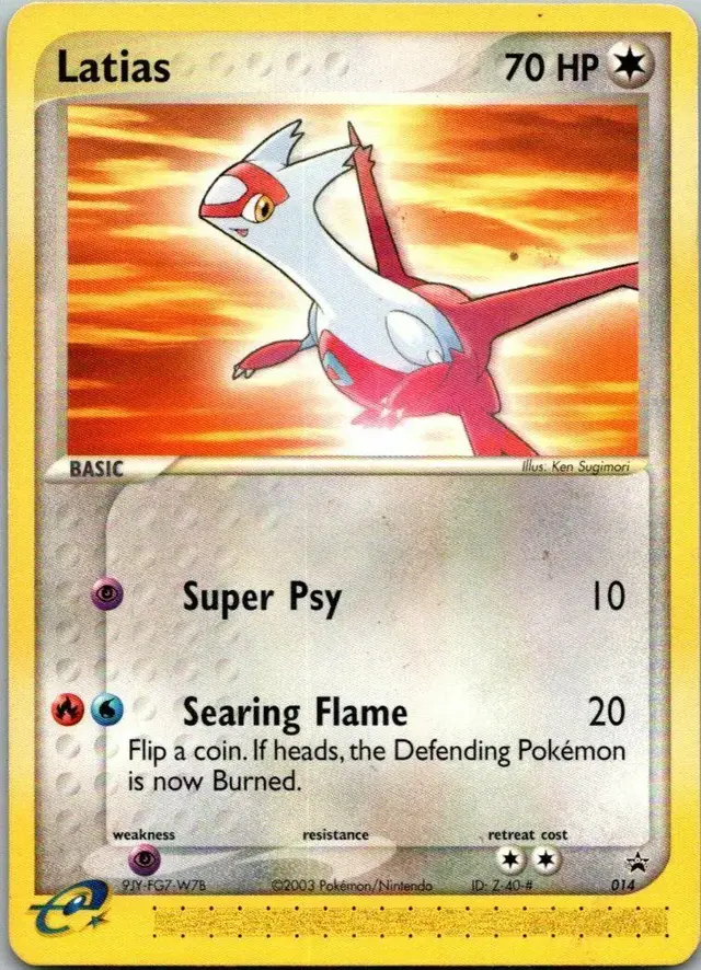 Latias - Pokemon Nintendo Promos #14