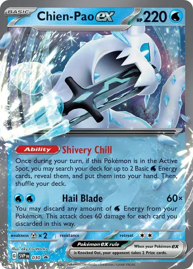 Chien-Pao ex - Pokemon Scarlet & Violet Promos #30