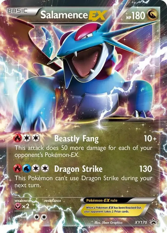 Salamence EX - Pokemon XY Promos #XY170