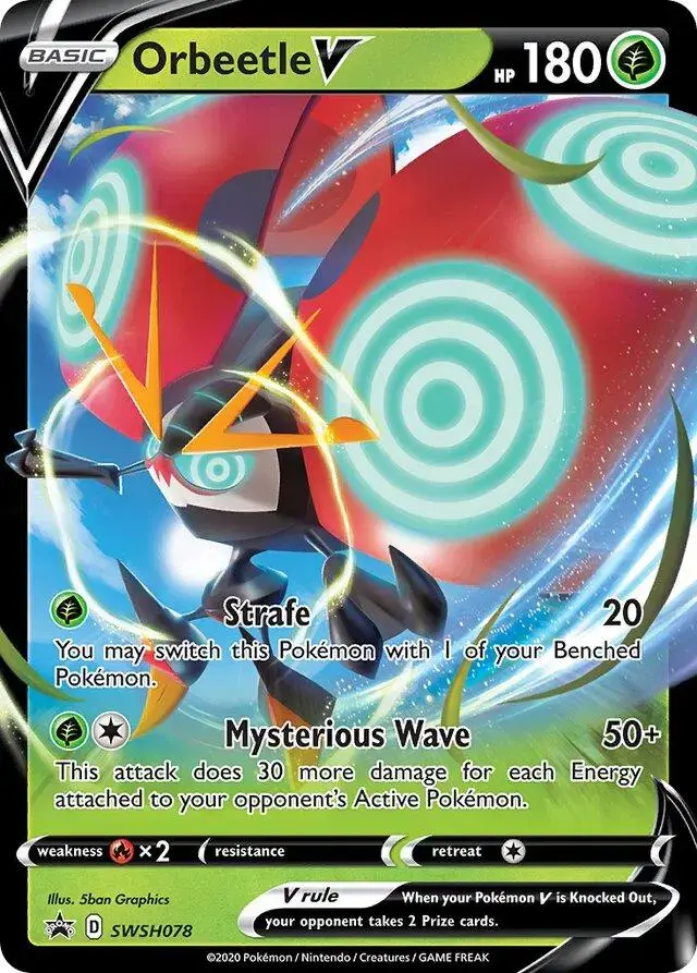 Orbeetle V - Pokemon Sword & Shield Promos #SWSH078