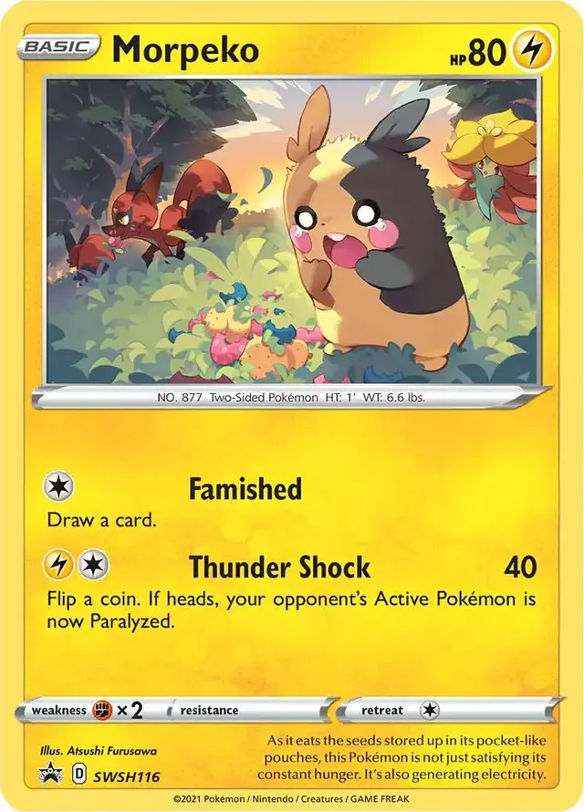 Morpeko - Pokemon Sword & Shield Promos #SWSH116