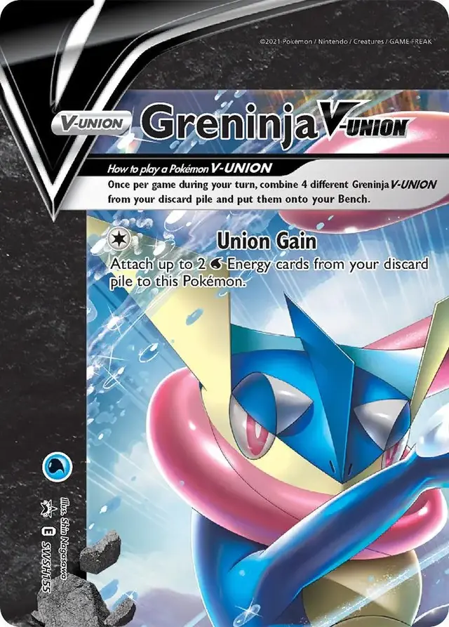 Greninja V-Union - Pokemon Sword & Shield Promos #SWSH155