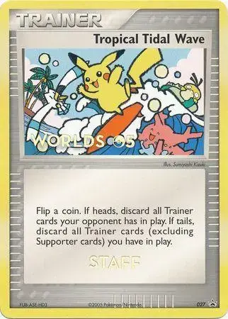 Tropical Tidal Wave - Pokemon Tournament Promos #027