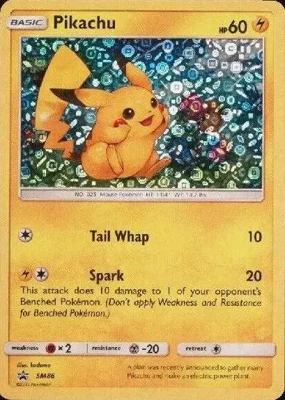 Pikachu [General Mills 2017] - Pokemon SM Promos #SM86