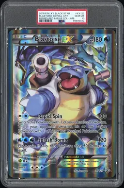 Blastoise EX [Jumbo] #XY122 - Pokemon Jumbo Cards