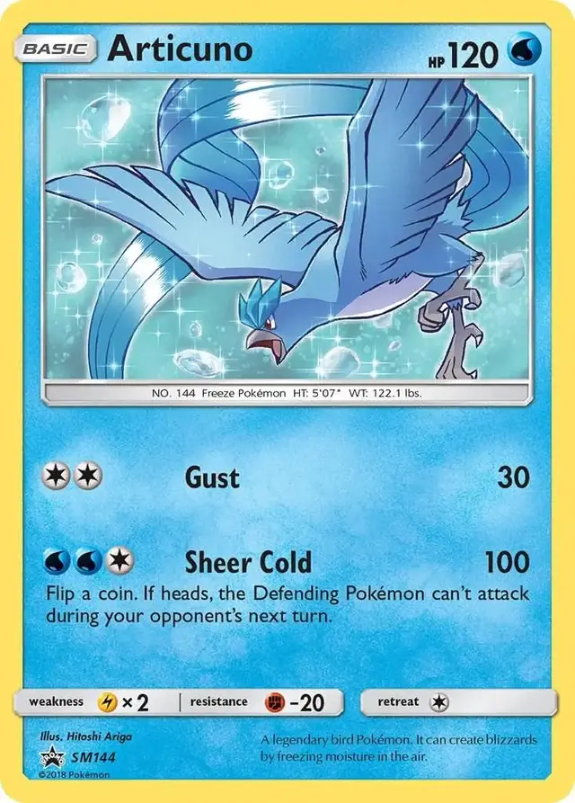 Articuno - Pokemon SM Promos #SM144