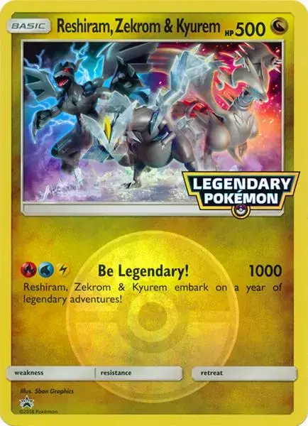 Reshiram Zekrom & Kyurem [Jumbo]