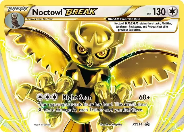 Noctowl BREAK - Pokemon XY Promos #XY136