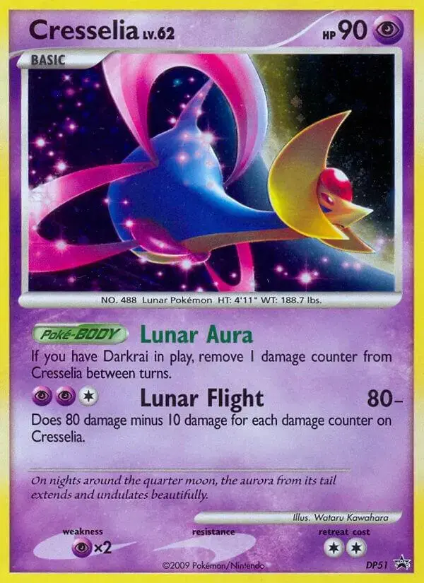 Cresselia - Pokemon Diamond and Pearl Promos #DP51