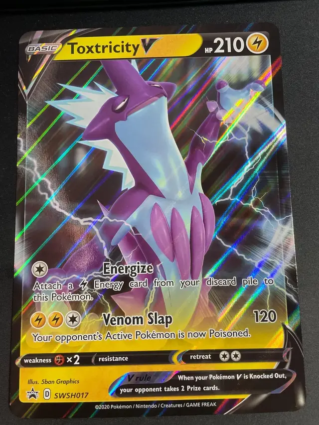 Toxtricity V - Pokemon Sword & Shield Promos #SWSH017
