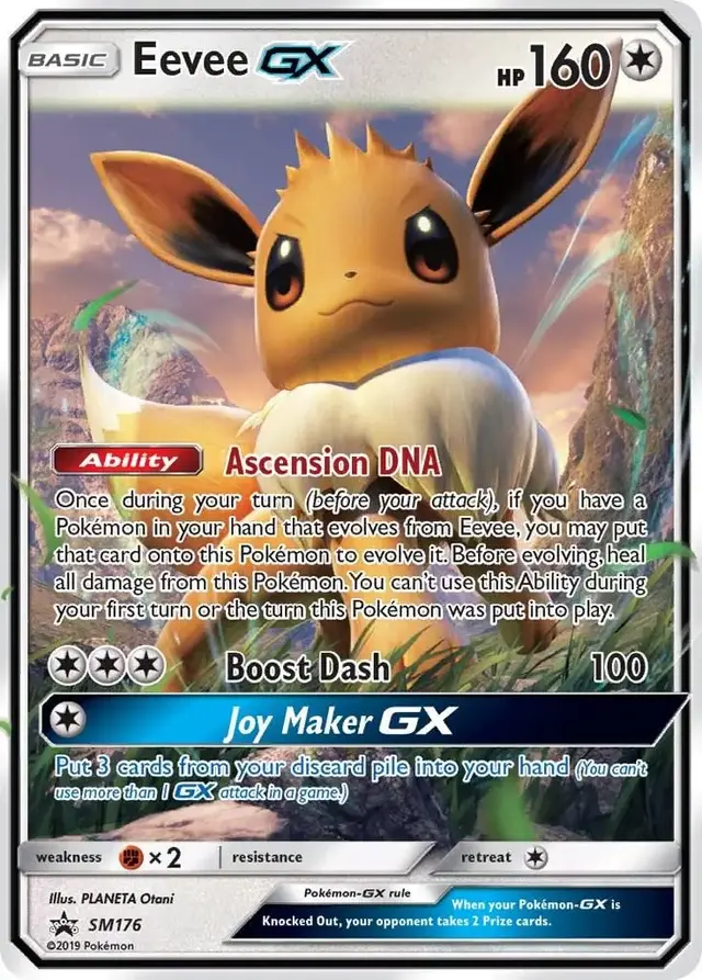 Eevee GX - Pokemon SM Promos #SM176