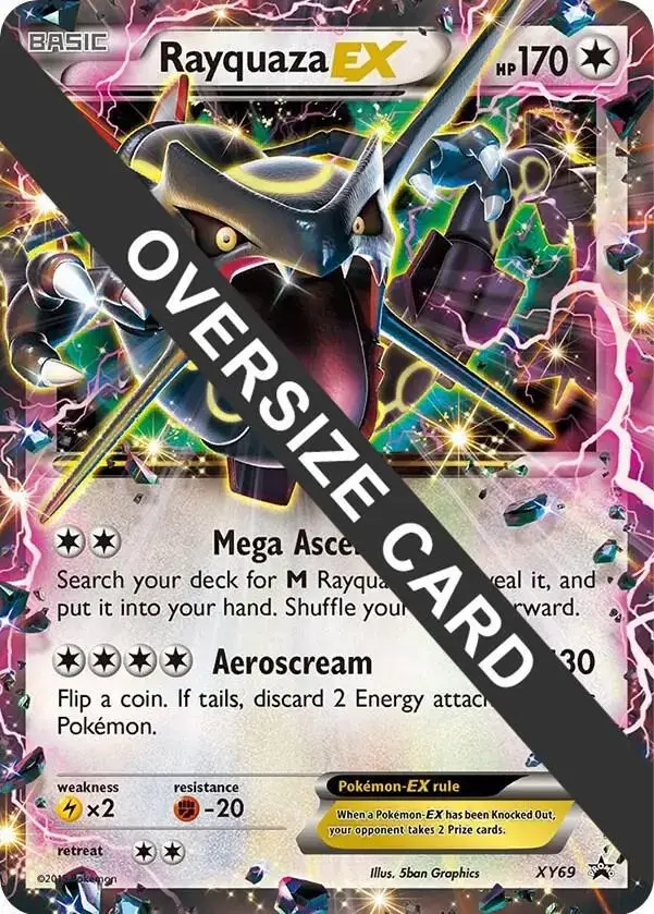 Rayquaza EX [Jumbo] - Pokemon Jumbo Cards #XY69