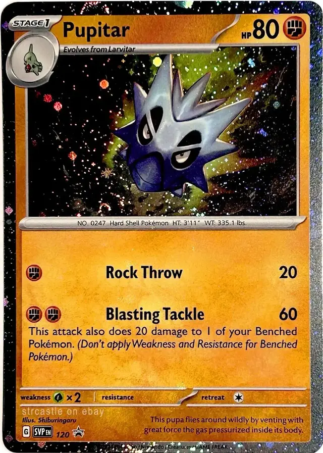 Pupitar - Pokemon Scarlet & Violet Promos #120