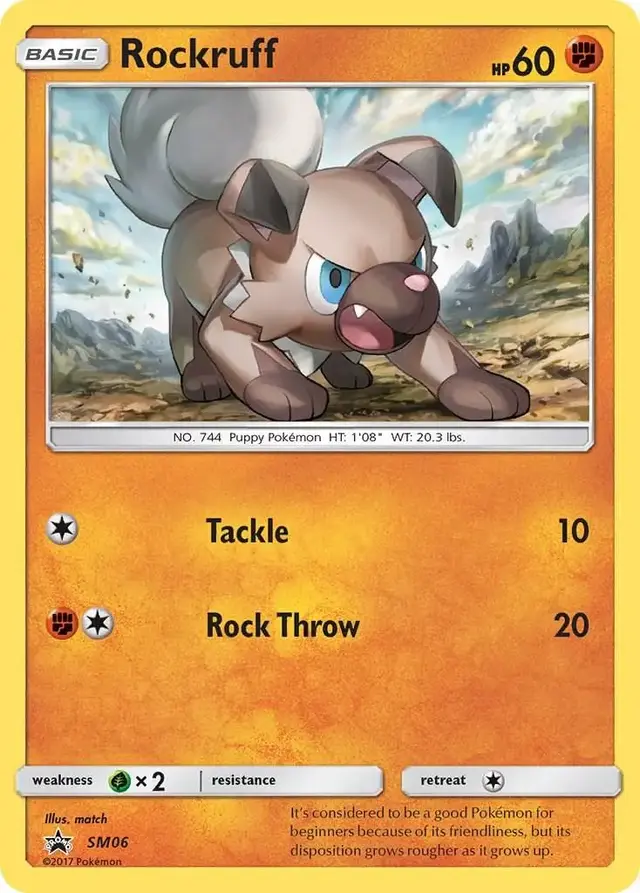 Rockruff - Pokemon SM Promos #SM06