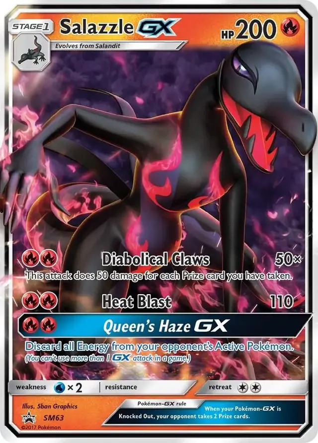 Salazzle GX - Pokemon SM Promos #SM63