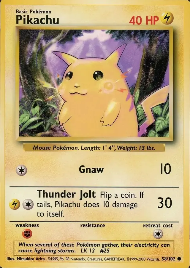 Pikachu [Top Deck Magazine Jumbo] - Pokemon Promo #58