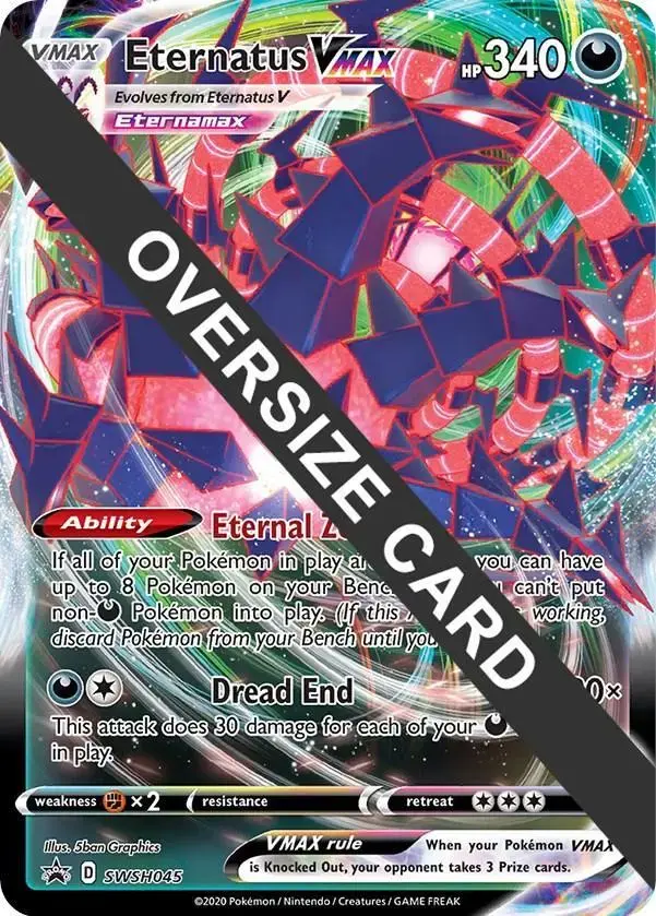 Eternatus VMAX [Jumbo] - Pokemon Jumbo Cards #SWSH045