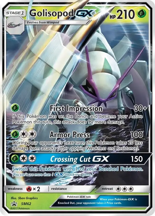 Golisopod GX - Pokemon SM Promos #SM62